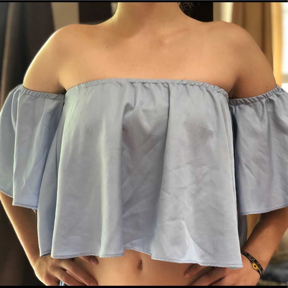 Cropped blouse